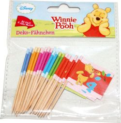 Party flag Winnie the Pooh 30 pieces