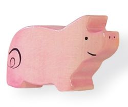 Pinolino - furniture knob pig