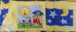Pinolino - Textile Wiegenausstattung Gärtner Teddy gelb 4-teilig