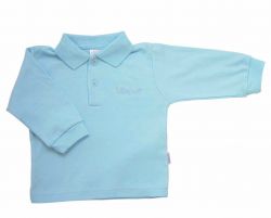 Poloshirt marine/ecru/hellblau/weiß/rot