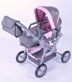 Puppenwagen Twingo-S Rockstar grau