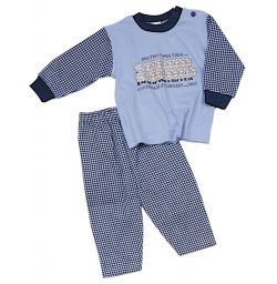 Pyjama zweiteilig flieder Schäfchen