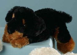 LEVUVU Rottweiler schwarz-braun 25 cm