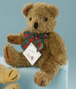 Scheibenbär Teddybär braun 25 cm