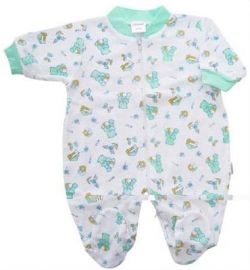 Coverall Pyjama 1tlg., marine Moon/Stars Frottee size 50/56cm