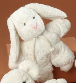 Schlenkerhase naturweiß 20 cm