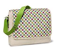 Schultertasche Smiley allover 35,5x28x9,5cm Plüsch
