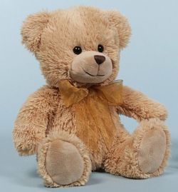 LEVUVU Sitzbär Teddybär honiggelb 24 cm