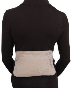 Grape seed warming pad for back and stomach - Floral