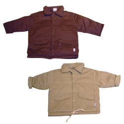 Twilljacke braun/beige