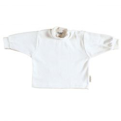 Veloursshirt weiß