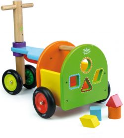 Vilac - Holzdreirad Regenbogen