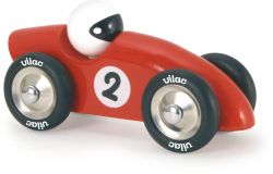 Vilac Rennauto Massivholz Competition GM rot