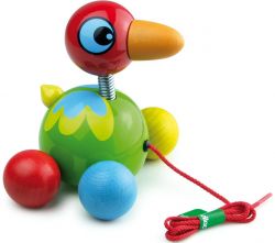 Vilac - Ziehtier Paradiesvogel aus Holz
