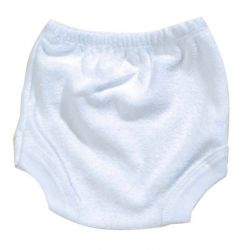 Baby Toweling Slip White