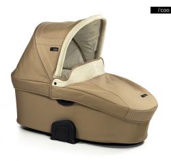 i'coo Kinderwagen Peak 4 Air mit Cocoon Pinstripe Beige