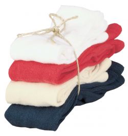 Baby tights navy/ecru
