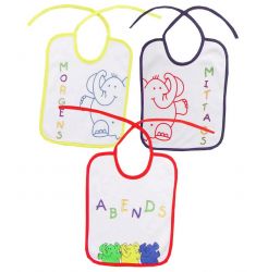 Bindelätzchen 3er Set 