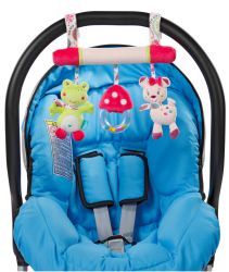 Fehn - Activity-Trapez für den Babyautositz, Sweetheart