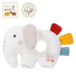Fehn fehnNATUR Soft Rattle Elephant