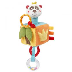 Fehn Jungle Heroes Activity-Würfel mit Stabgreifer Panda