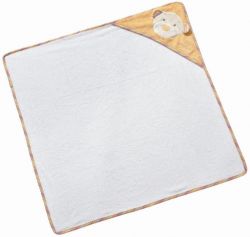 Fehn - Hooded towel Teddy, peach