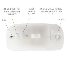 Fehn MP3 Mobile Chime with Light