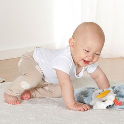Fehn Good Night Soft Ring Rattle Elephant