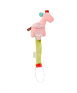 Fehn - Safari Pacifier chain giraffe