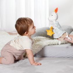 Fehn Good Night Comforter Handpuppet Giraffe