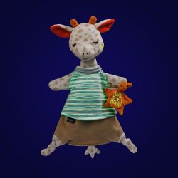 Fehn Good Night Comforter Handpuppet Giraffe