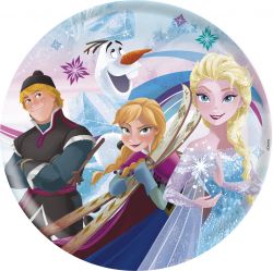 Frozen mit Schneemann Olaf Teller flach Melamin