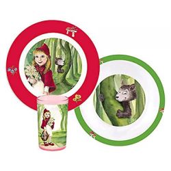 Breakfast set 3 pcs Little Red Riding Hood