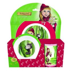 Breakfast set 3 pcs Little Red Riding Hood