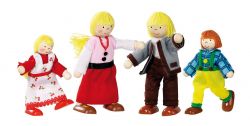 goki- Biegepuppen Alpenhof Familie