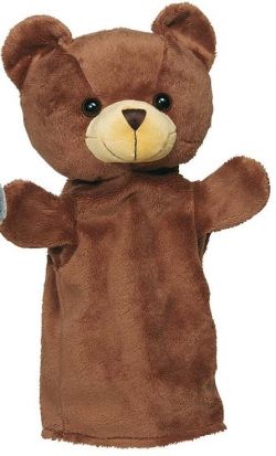 goki - hand puppet animals - bear 