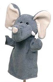 goki - hand puppet wild animals - elephant