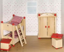 goki - Puppenhauszubehör Kinderzimmer