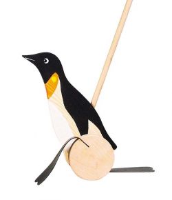 goki - sliding animal penguin with waddling slippers