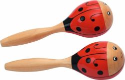 Goki Ladybug Maracas