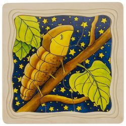 Goki layer puzzle The Caterpillar