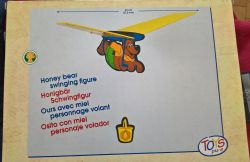 goki - Schwingfigur Honigbär
