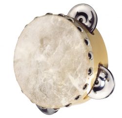 Goki tambourine with 3 jingles