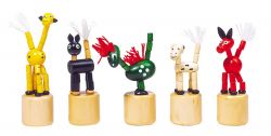 goki - Wackelfigur, Tiere, Höhe 8 cm, Kalb