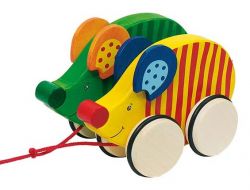 goki - Ziehtier Duo Mäuse, Länge 14 cm
