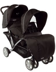 Graco Geschwisterwagen Stadium Duo inkl. 2 Beindecken - Sport Luxe
