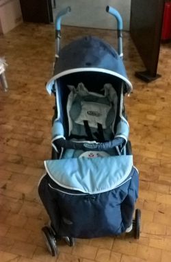 Graco Kinderwagen Mosaic Completo inkl. Zubehör - Marine