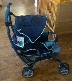 Graco Kinderwagen Mosaic Completo inkl. Zubehör - Marine