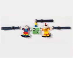 Heimess Rattle Chain for Baby Carrier Football