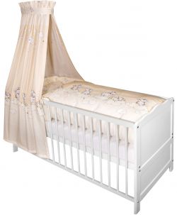 Julius Zöllner Bett-Set - Design Löckchen natur -